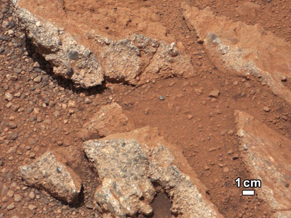 Martian Fluvial Conglomerates