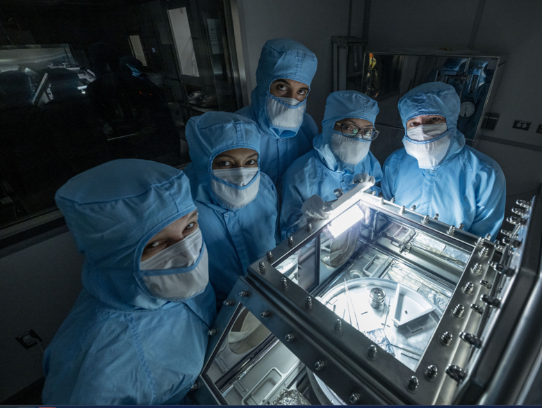 NASA OSIRIS-REx Curation team members 