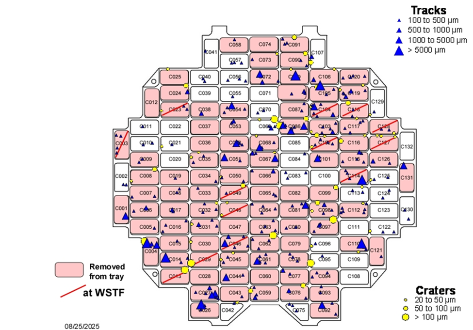 Wstf Map ARES | Astromaterials Newsletter | Stardust News | Volume 7 No. 3 ...