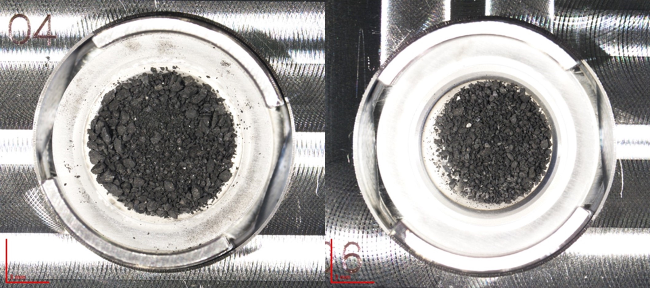 Hayabusa2 Aggregate Samples A0217 and C0206.