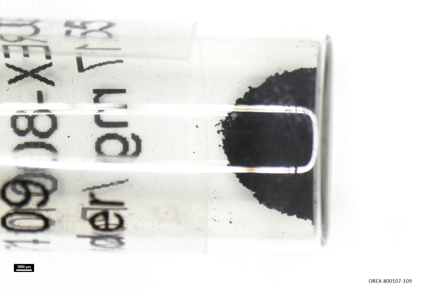 Non-pristine Bennu sample OREX-800107-109.
