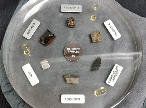 Meteorite Sample Disk