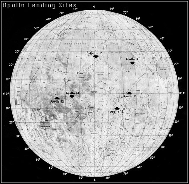 lunar landing sites